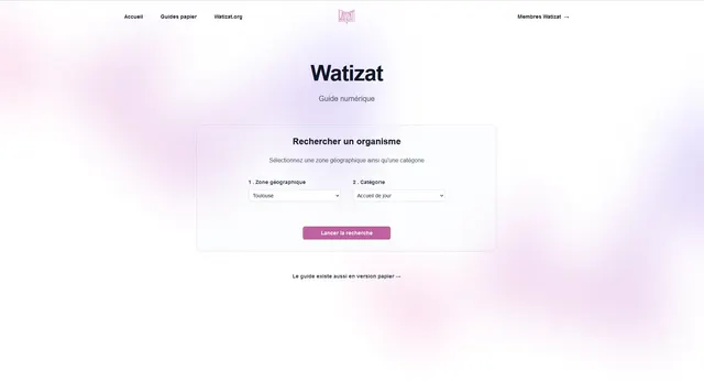 Watizat (WebApp)
